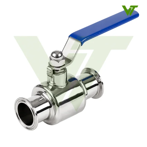 Van bi vi sinh clamp tay gạt