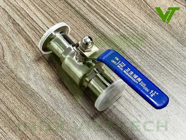 Van Bi Vi Sinh Clamp Tay Gạt So sánh van bi vi sinh clamp tay gạt với van bướm vi sinh
