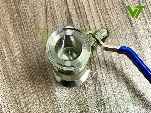 Van Bi Vi Sinh Clamp Tay Gạt Ưu điểm và ứng dụng của van bi vi sinh clamp tay gạt