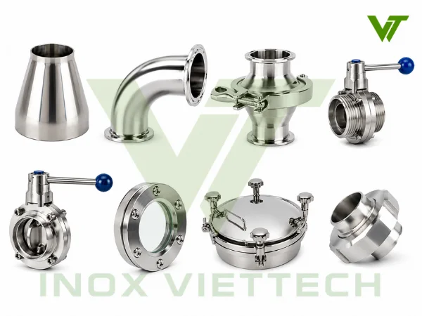 Inox vi sinh là gì và vì sao được dùng trong hệ thống sản xuất sạch?