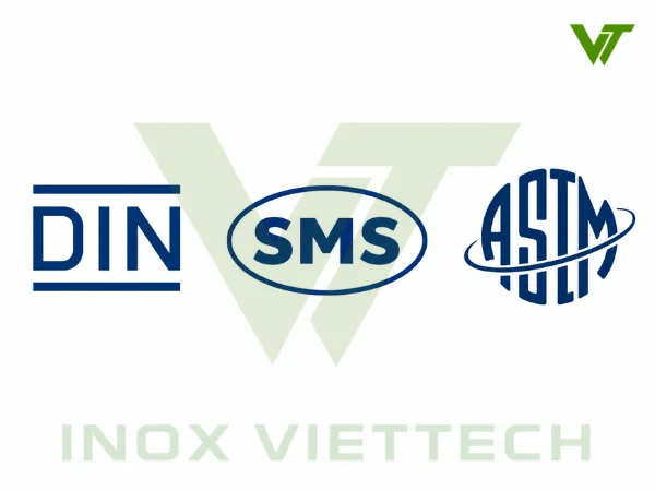 Tiêu chuẩn inox vi sinh phổ biến hiện nay