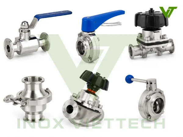 Van inox vi sinh
