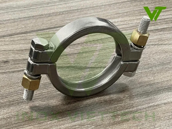 Cùm Kẹp Clamp Inox Vi Sinh Cùm clamp chịu áp lực lớn