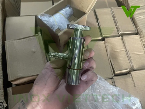 Van Lấy Mẫu Ren Inox Vi Sinh Ưu điểm của van lấy mẫu ren inox vi sinh