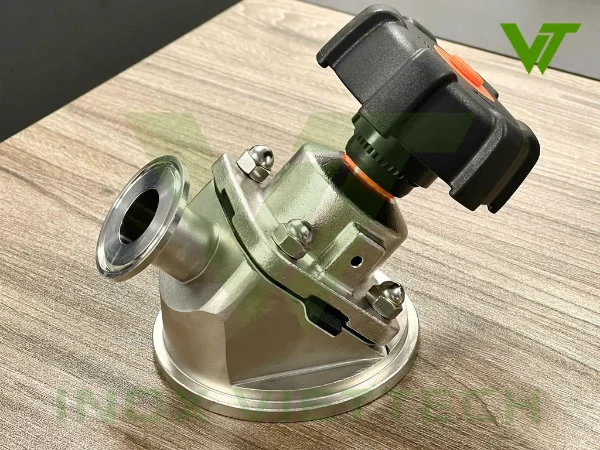Van Màng Kép Vi Sinh Inox Van màng kép xả đáy
