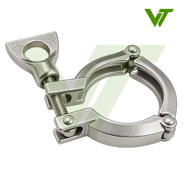 Cùm Kẹp Clamp 3 Mảnh Inox