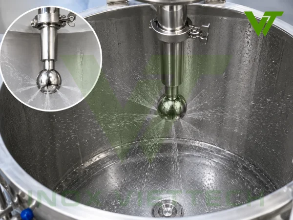 Ứng dụng của phụ kiện bồn inox vi sinh