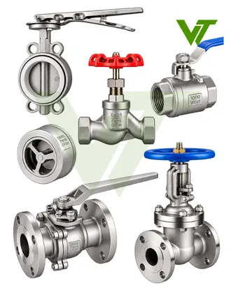 Van inox công nghiệp